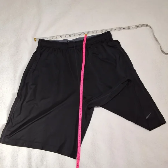 Nike Dri- Fit For Men Black Shorts Plus Size XXL - Picture 4 of 9